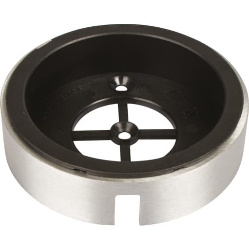 Scan Products Sofia påbygningsring, børstet aluminium