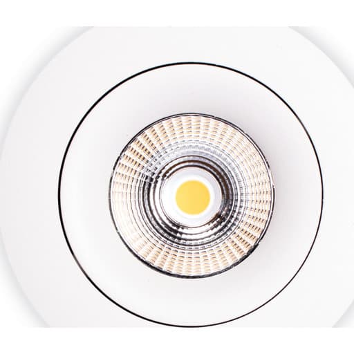 Scan Products Sabina Low Profile indbygningsspot, mat hvid, 4000K