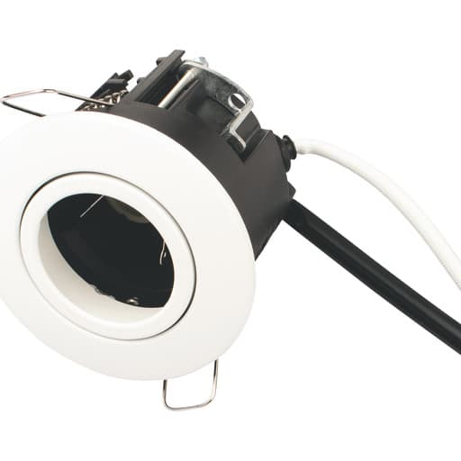 Scan Products Luna Combi Install indbygningsspot, GU10, mat hvid