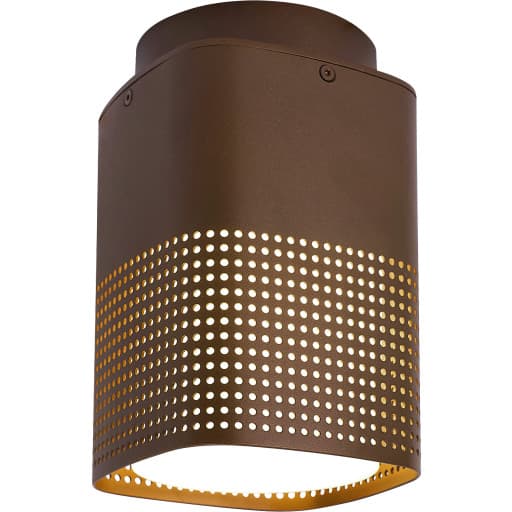 Nordlux Sidara udendørs loftlampe, brun