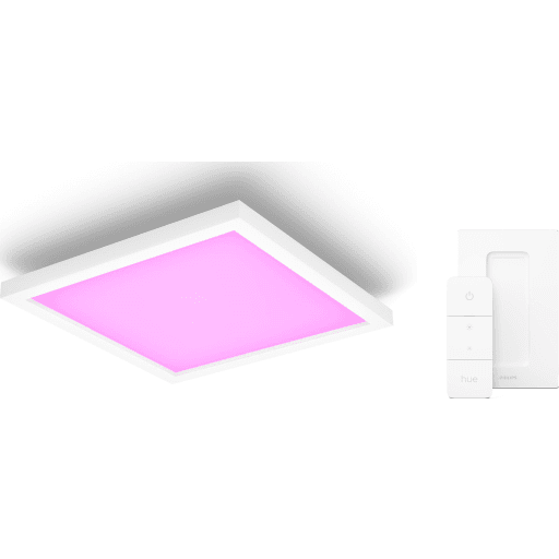Philips Hue Surimu LED panel med fjernbetjening, 30x30 cm