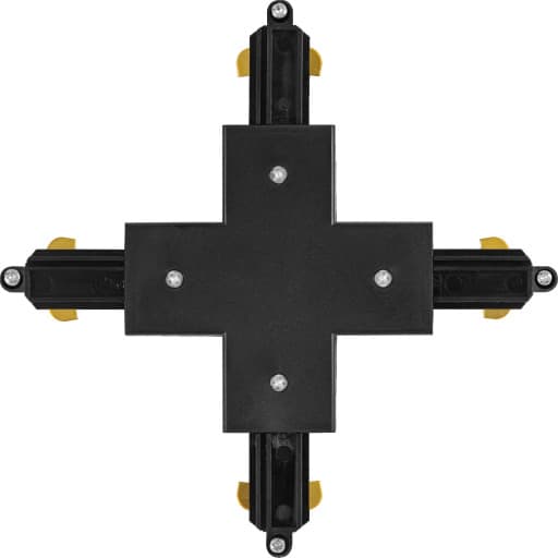 Osram Tracklight 1F X-stykke, sort