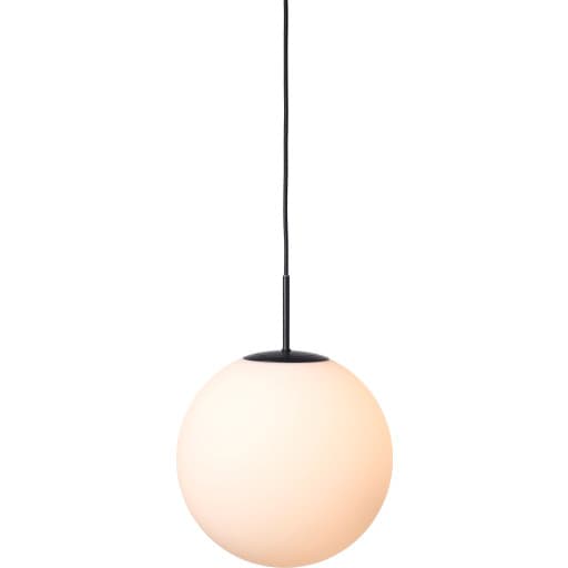Nielsen Light Nora cafependel, opal/sort, Ø30 cm
