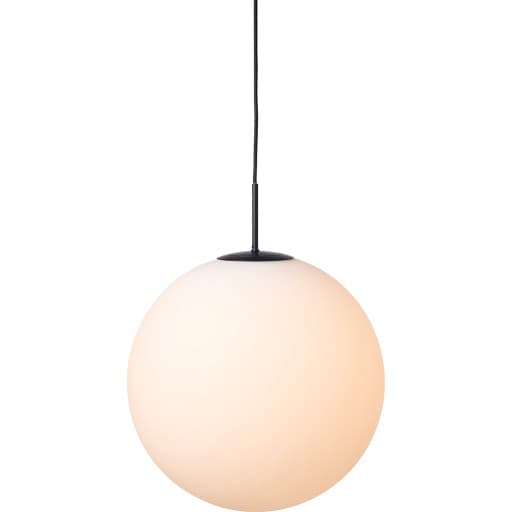 Nielsen Light Nora cafependel, opal/sort, Ø40 cm