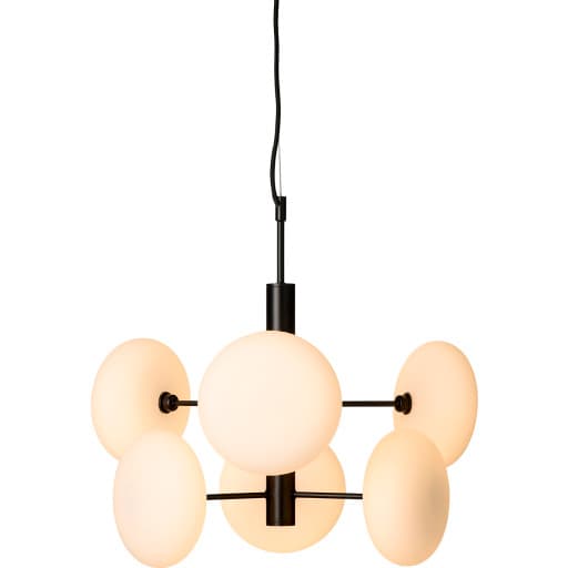 Nielsen Light Continental lysekrone, sort