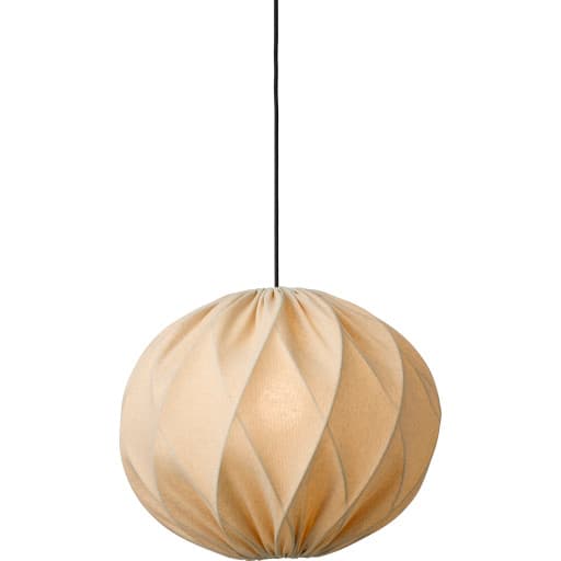 Nielsen Light Jasmin pendel, sort ledning, sand
