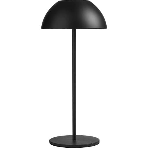 Nielsen Light Luna genopladelig bordlampe, sort
