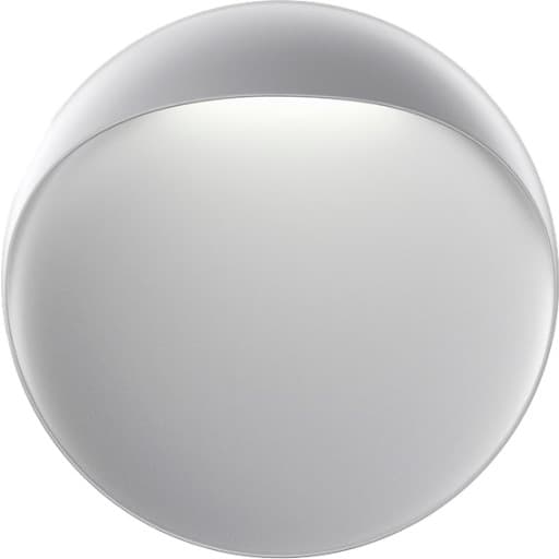 Louis Poulsen Flindt udendørs væglampe, 2700K, hvid, Ø20 cm
