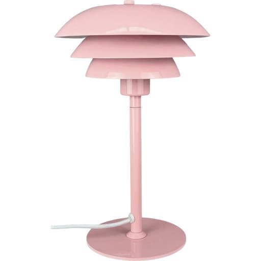 Dyberg Larsen Sixteen bordlampe, lyserød